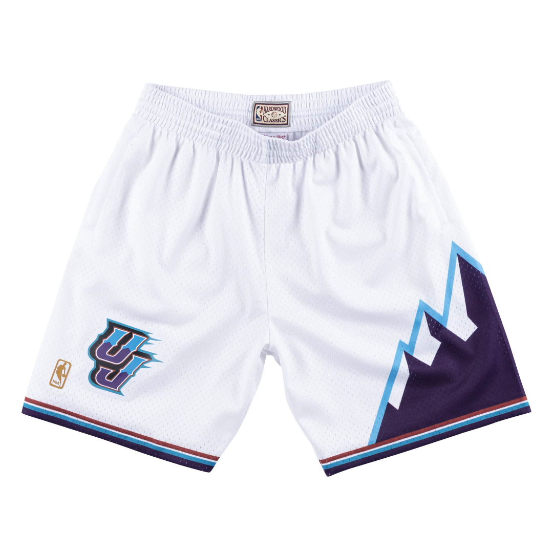 M&N Utah Jazz Swingman Shorts (1996-97/Home)